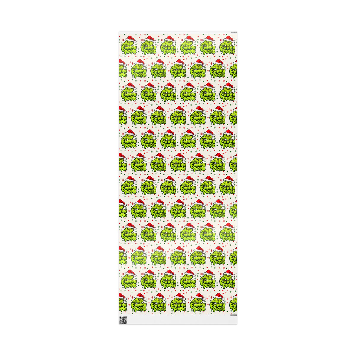 Grinch-Inspired Christmas Wrapping Paper