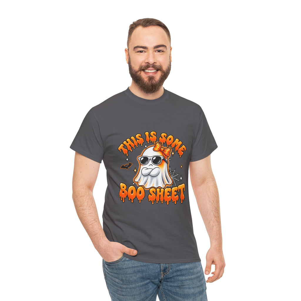 This Is Some Boo Sheet ghost tee | Halloween shirt, funny spooky design