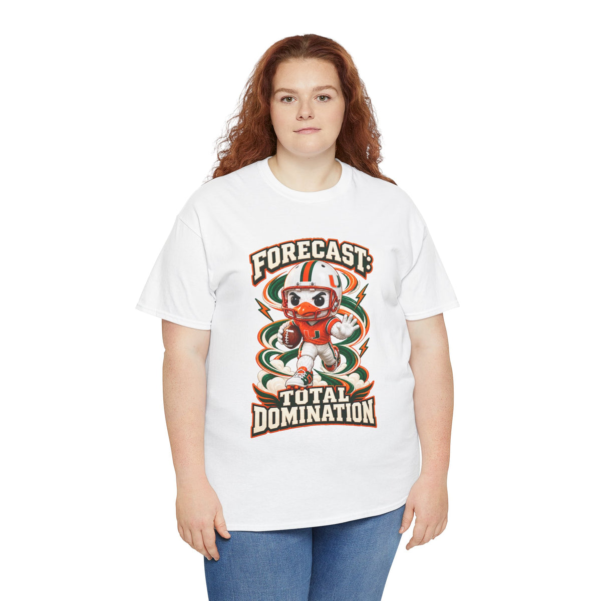 Forecast: Total Domination T-Shirt | UM | Miami |Canes | Cartoon Tee | Graphic tee