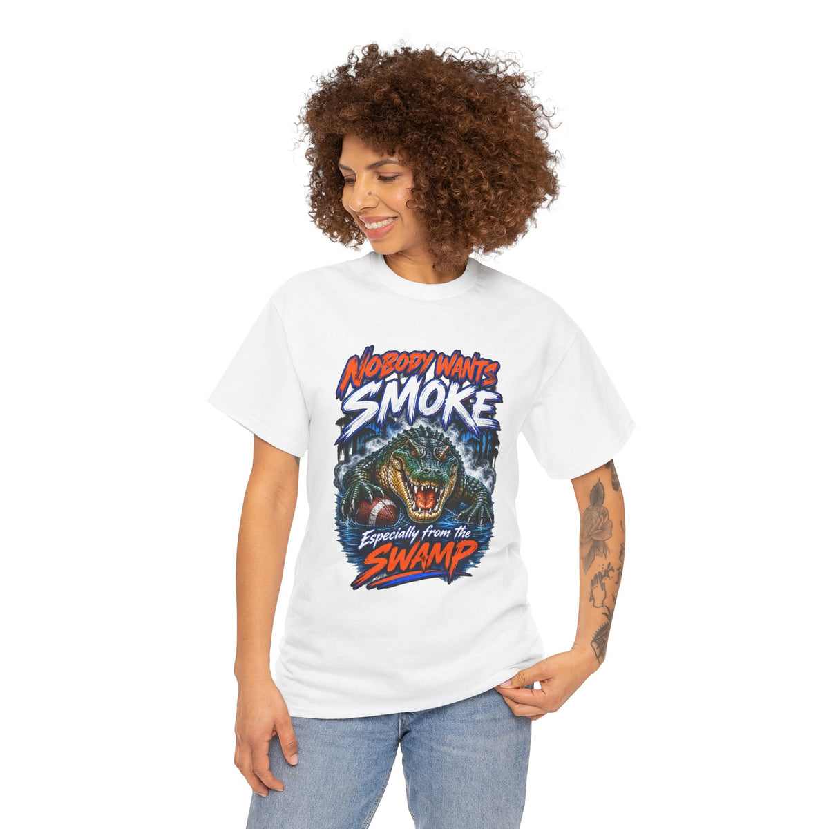 Gator Monster 'Nobody Wants Smoke' Tee | UF Gators Creature Graphic