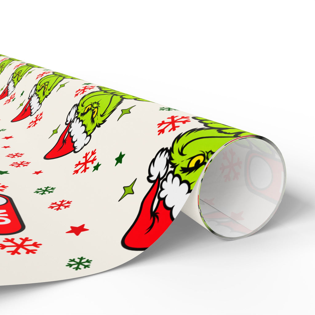 Grinch Christmas Wrapping Paper, Grinch Mode
