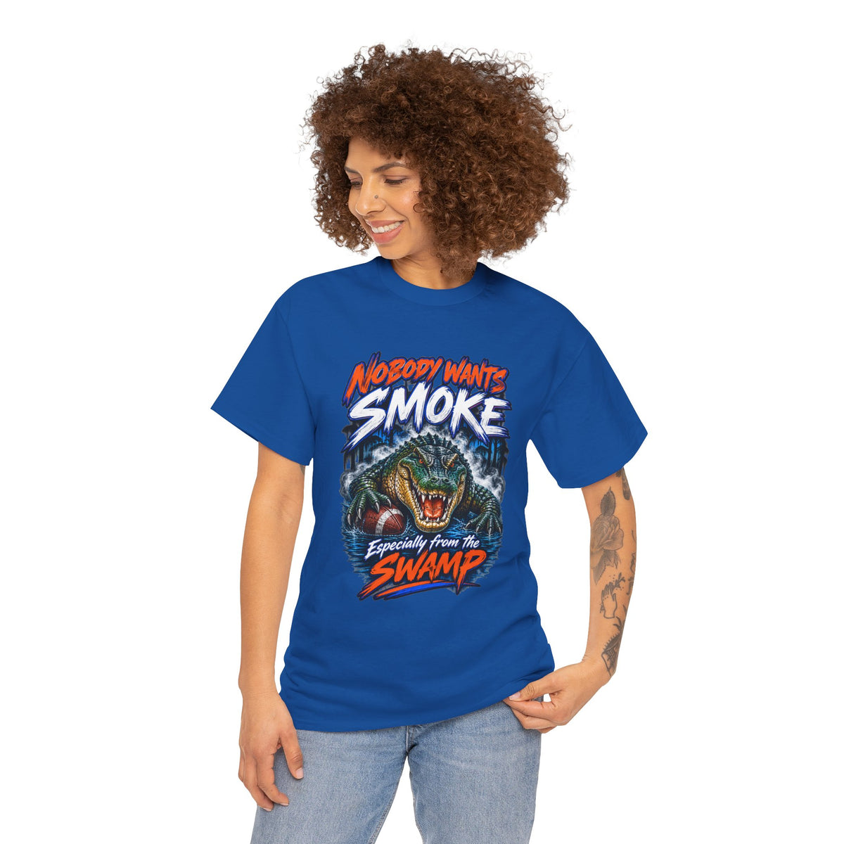 Gator Monster 'Nobody Wants Smoke' Tee | UF Gators Creature Graphic