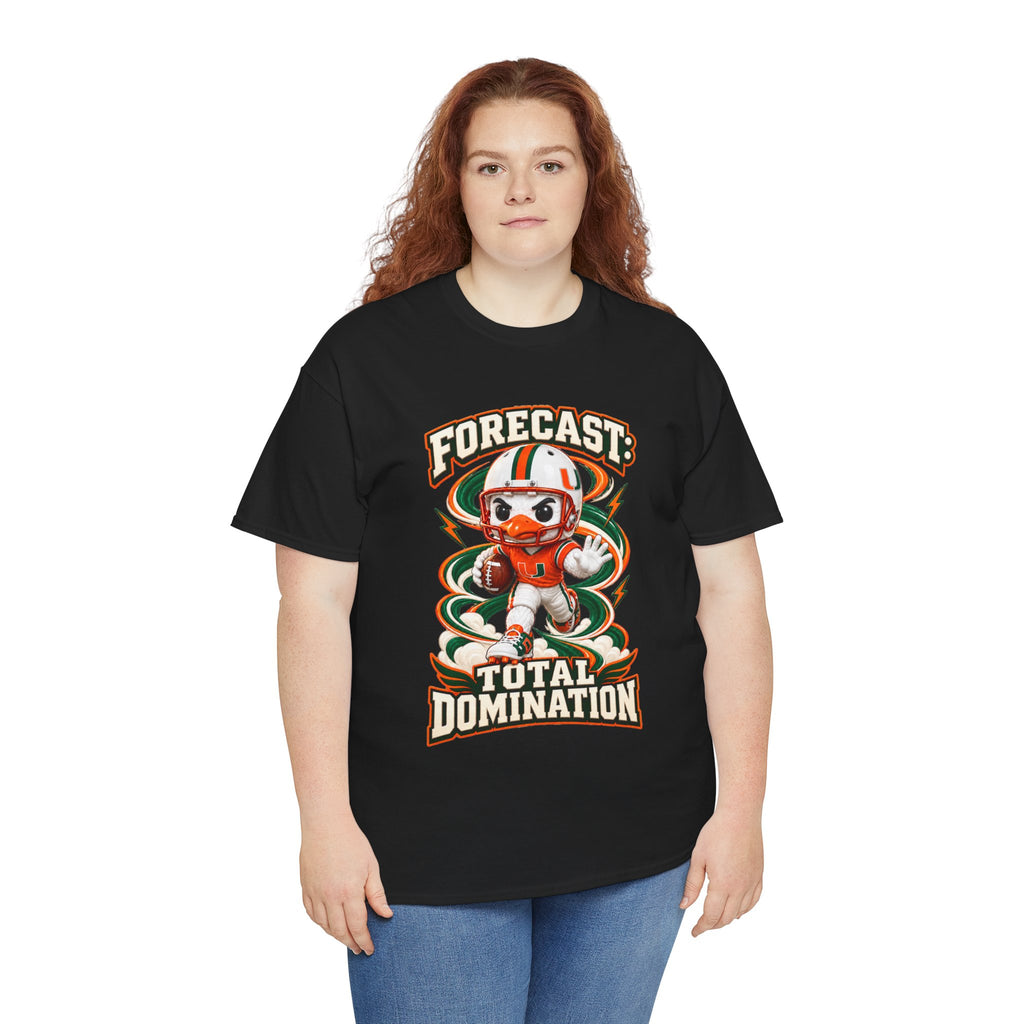 Forecast: Total Domination T-Shirt | UM | Miami |Canes | Cartoon Tee | Graphic tee
