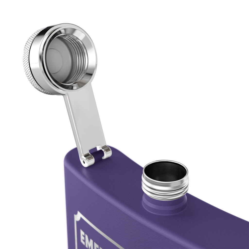 Break In Case of Adulting Personalized Stainless Steel Flask