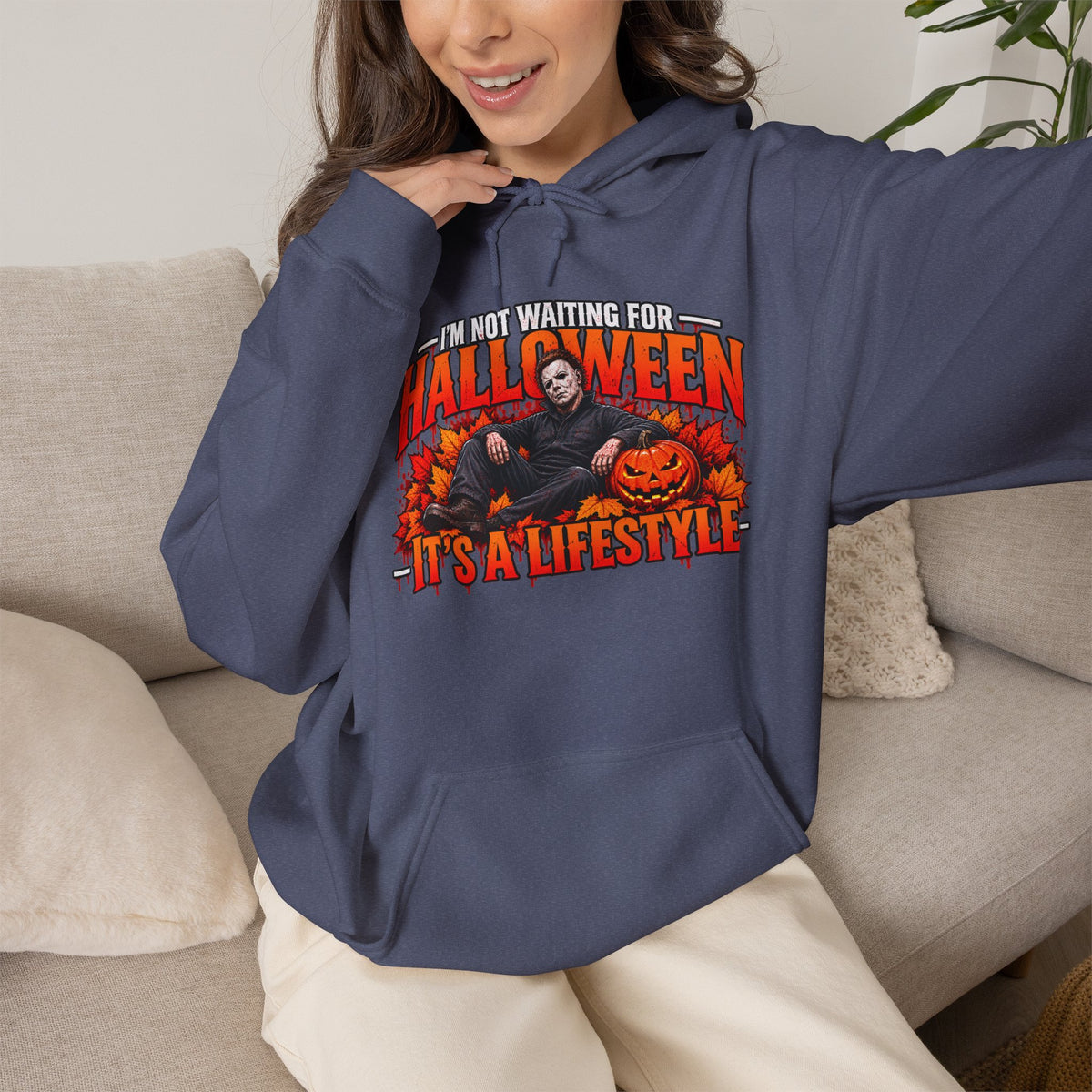 Halloween It's a Lifestyle hoodie | Myers Retro Horror