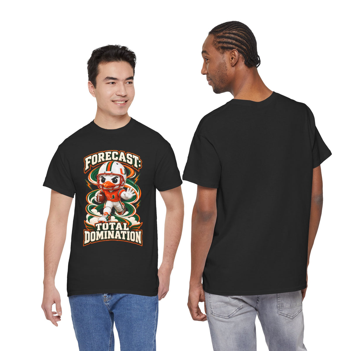 Forecast: Total Domination T-Shirt | UM | Miami |Canes | Cartoon Tee | Graphic tee
