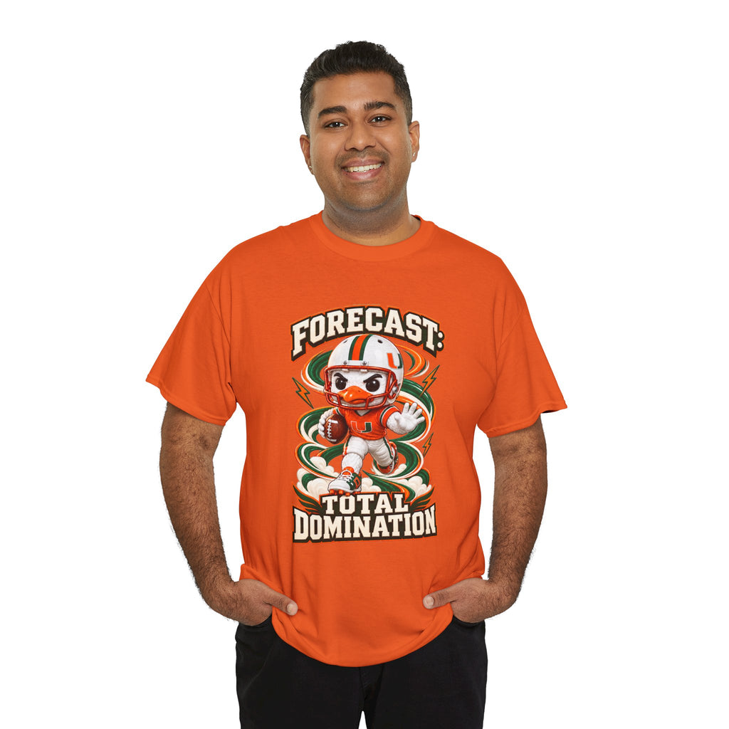 Forecast: Total Domination T-Shirt | UM | Miami |Canes | Cartoon Tee | Graphic tee