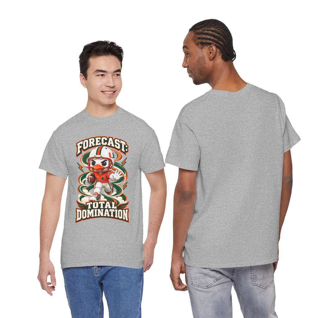 Forecast: Total Domination T-Shirt | UM | Miami |Canes | Cartoon Tee | Graphic tee