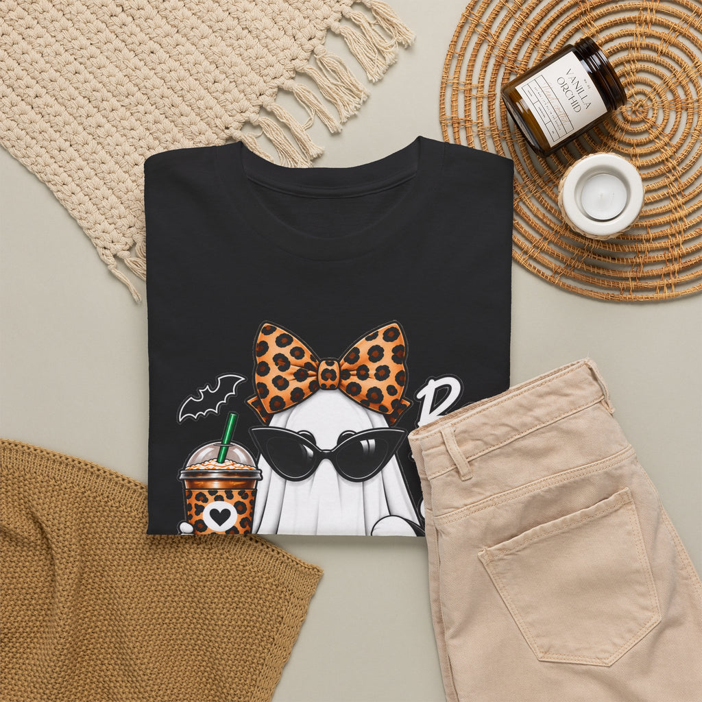 Boo Jee Halloween T-Shirt | Leopard Chic Ghost Tee