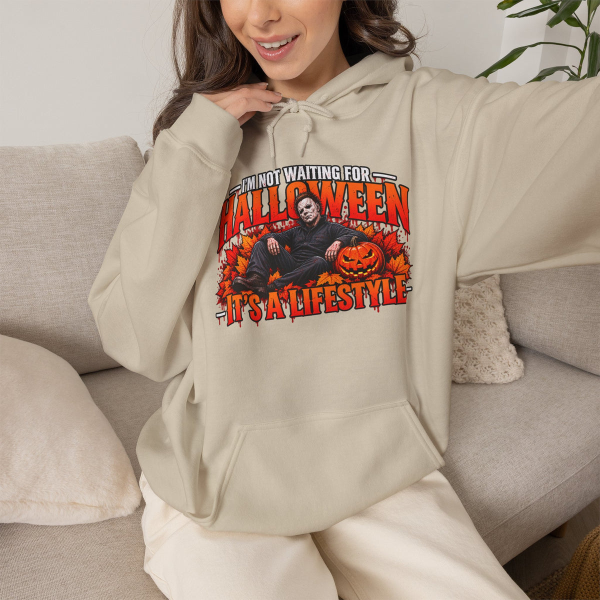 Halloween It's a Lifestyle hoodie | Myers Retro Horror