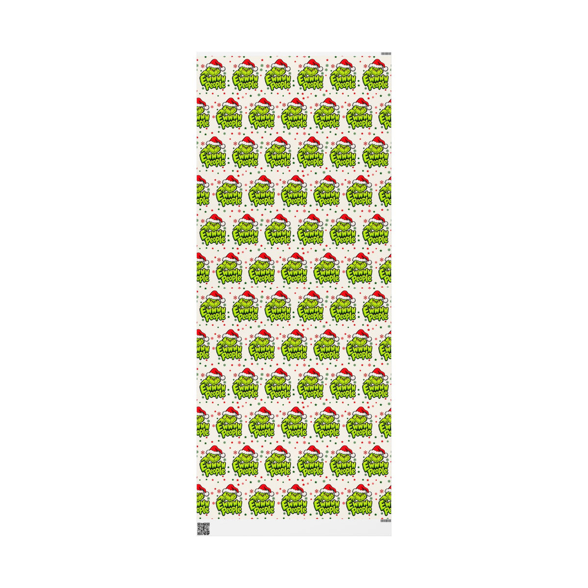 Grinch-Inspired Christmas Wrapping Paper