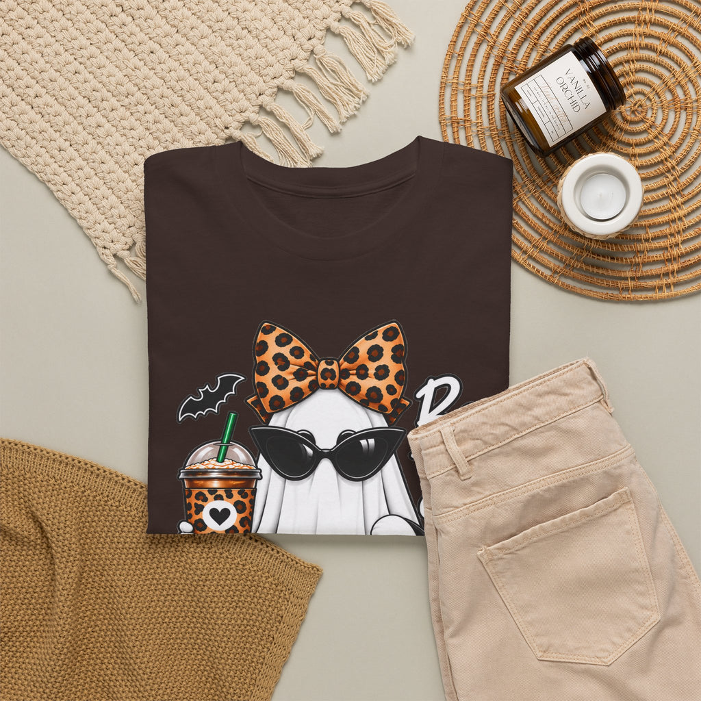 Boo Jee Halloween T-Shirt | Leopard Chic Ghost Tee