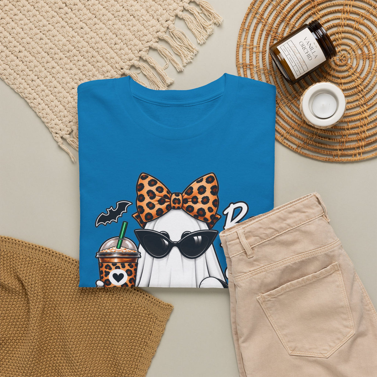 Boo Jee Halloween T-Shirt | Leopard Chic Ghost Tee
